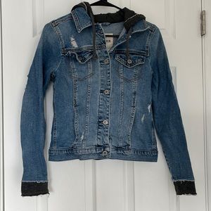 Hollister Jean Jacket Hoodie